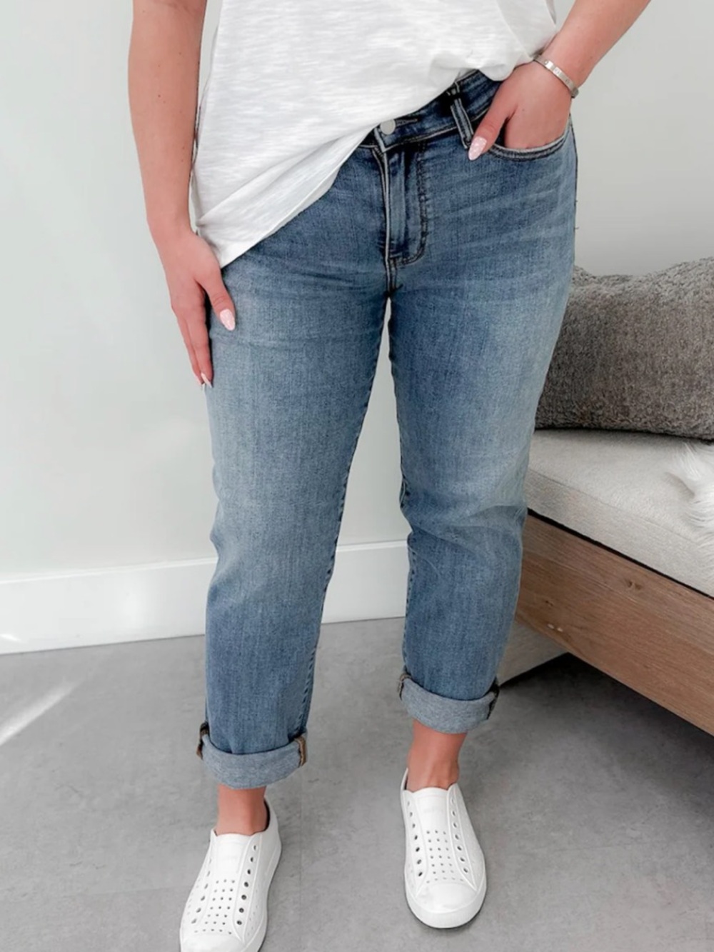 Judy Blue Boyfriend Jeans